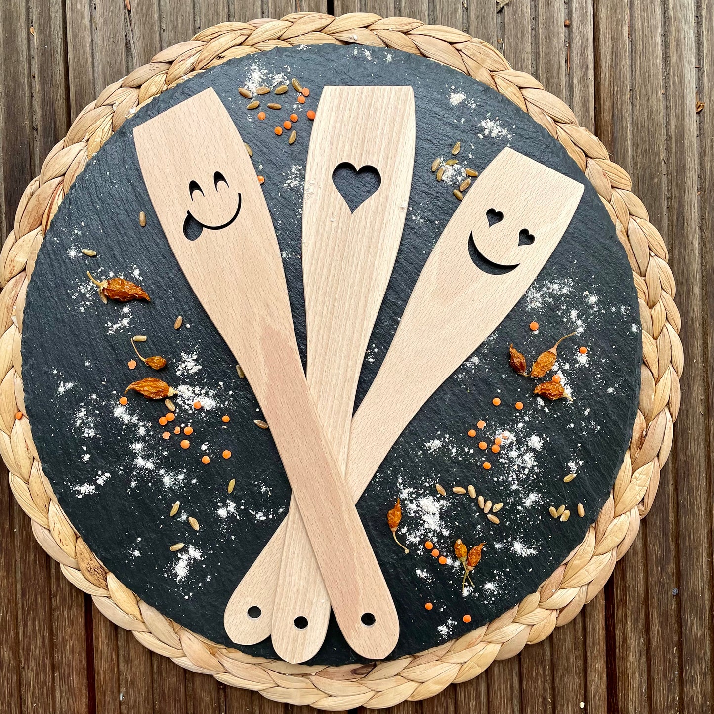Wooden spatula